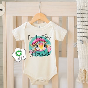 Cute Turtle Onesie®, Sea Turtle Graphic Tees, Sea Animals Youth Shirt, Gifts for Kids, Cute Turtle Toddler T Shirts, Ocean Baby Bodysuit