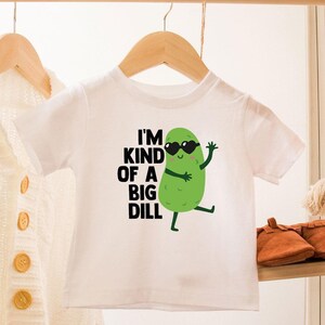 I'm Kind Of A Big Dill Onesie®, Baby Cute Onesies®, Cute Pickle Baby Onesie®, Pickle Onesie®, Food Onesie®, New Mom Gift, Baby Shower Gift image 4