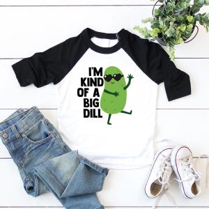 I'm Kind Of A Big Dill Onesie®, Baby Cute Onesies®, Cute Pickle Baby Onesie®, Pickle Onesie®, Food Onesie®, New Mom Gift, Baby Shower Gift image 6