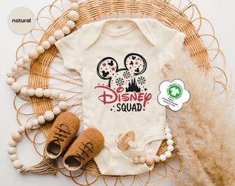 Mickey Disney Squad Baby Bodysuit, Mickey Castle Youth Shirt, Cute Holiday Disney Toddler Shirt, Magical Mickey Boy Gift