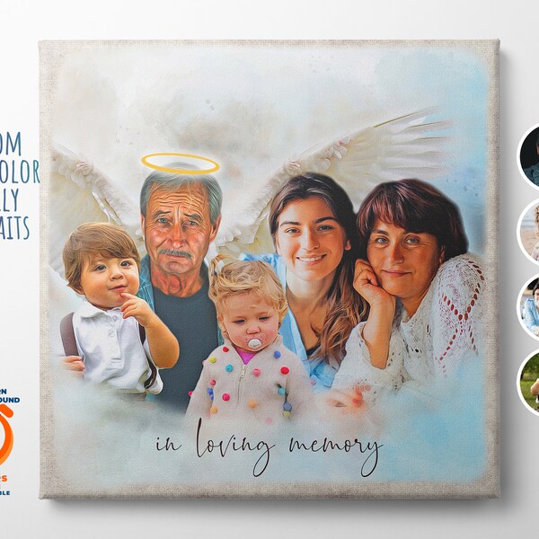 Picture With Deceased Love One Etsy