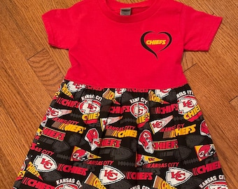 Kansas City Chiefs Dresses, Game Day, Football Dresses,