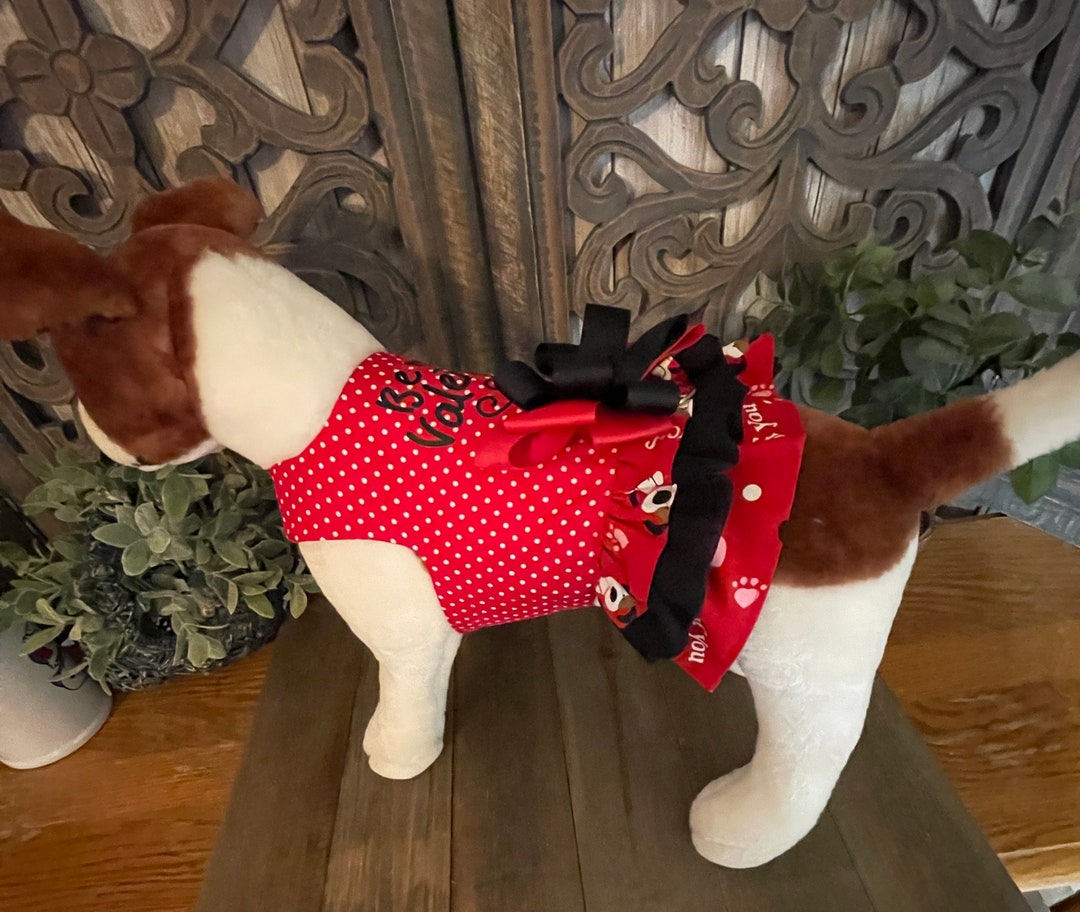 Dog Dress Harness Dog Harness Valentines Day Dog Harness Etsy