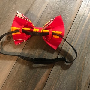 Bow Tie, Bows,Kansas City Chiefs, Bow Tie, Mens Bow Tie, Childs Bow Tie, Pet Bow Ties image 4