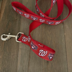 Washington Nationals, Washington Nationals Dog Leash, Dog Leash, Walking Leash, Baseball