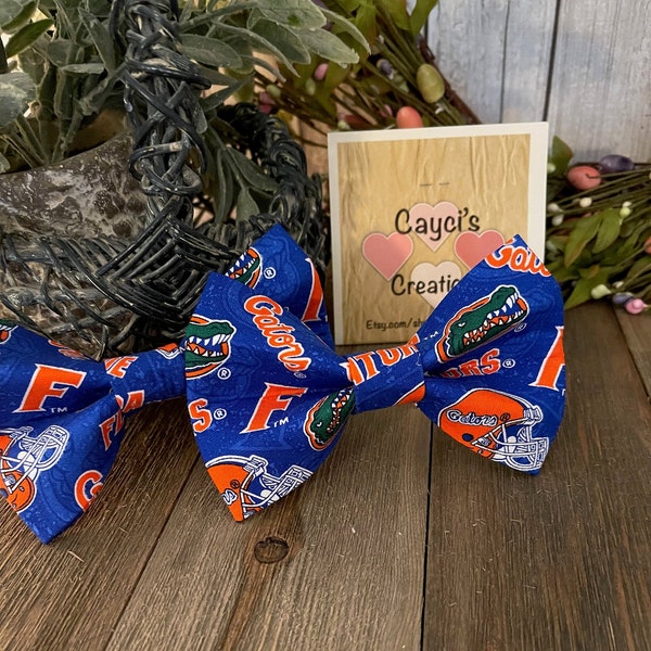 Bow Ties, University of Florida, College Apparel, Florida, University of Florida Bow Ties, Hair Bows, Football, College Football, Gators