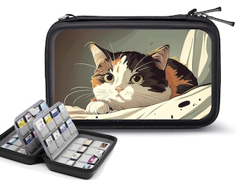 ねこdsケース Cat Game Card Case for Nintendo 3DS 3DSXL 2DS 2DSXL DS Dsi
