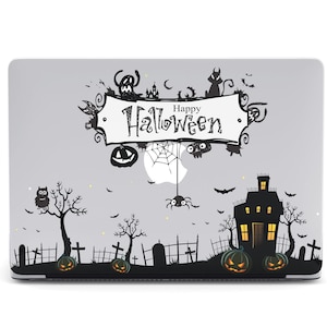 Happy Halloween Case For MacBook Air 15 M2 Case 2023 MacBook Air 13 2021 Case Pro 13 Case 2022 Mystic MacBook Pro 14 inch MacBook PRO 16 BA9