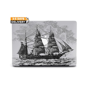 Custodia per nave a vela per MacBook Air 15 M2 2023 BARQUE MacBook Pro 14 M2 Custodia regalo per uomo MacBook Pro 16 pollici Custodia MAC 12 PRO 13 Custodia MB142