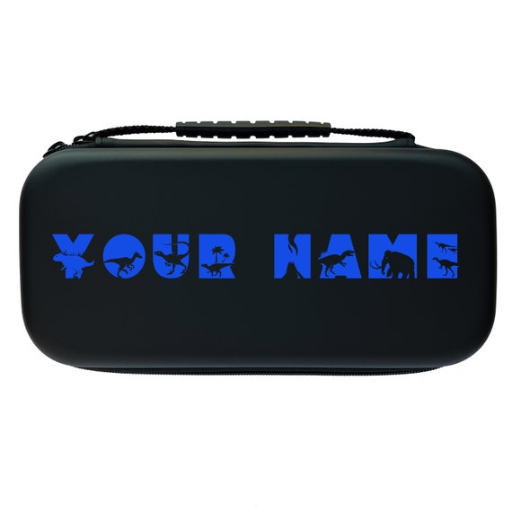 Dino Custom Case for Nintendo Switch OLED Carry Bag 20 Games