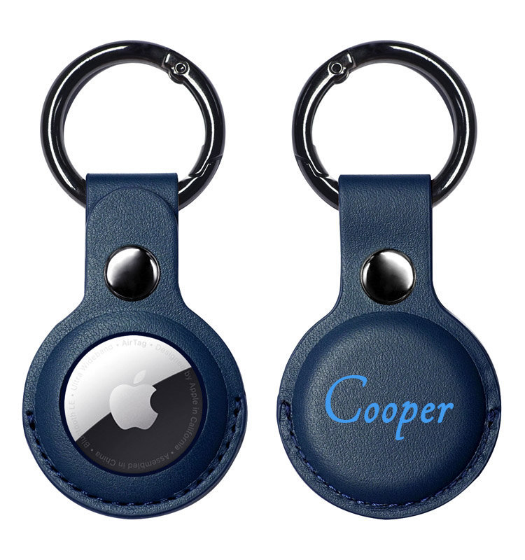 Hexloop Apple AirTag Holder Case Bag Tag Keyring Keychain Tracker Security  3D Printed With Magnetic Closure 