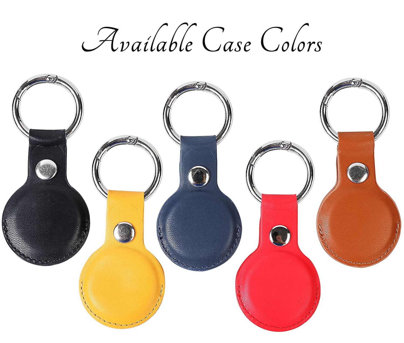 Dog Airtag Holder Vegan Leather Airtag Keychain Puppy No Etsy