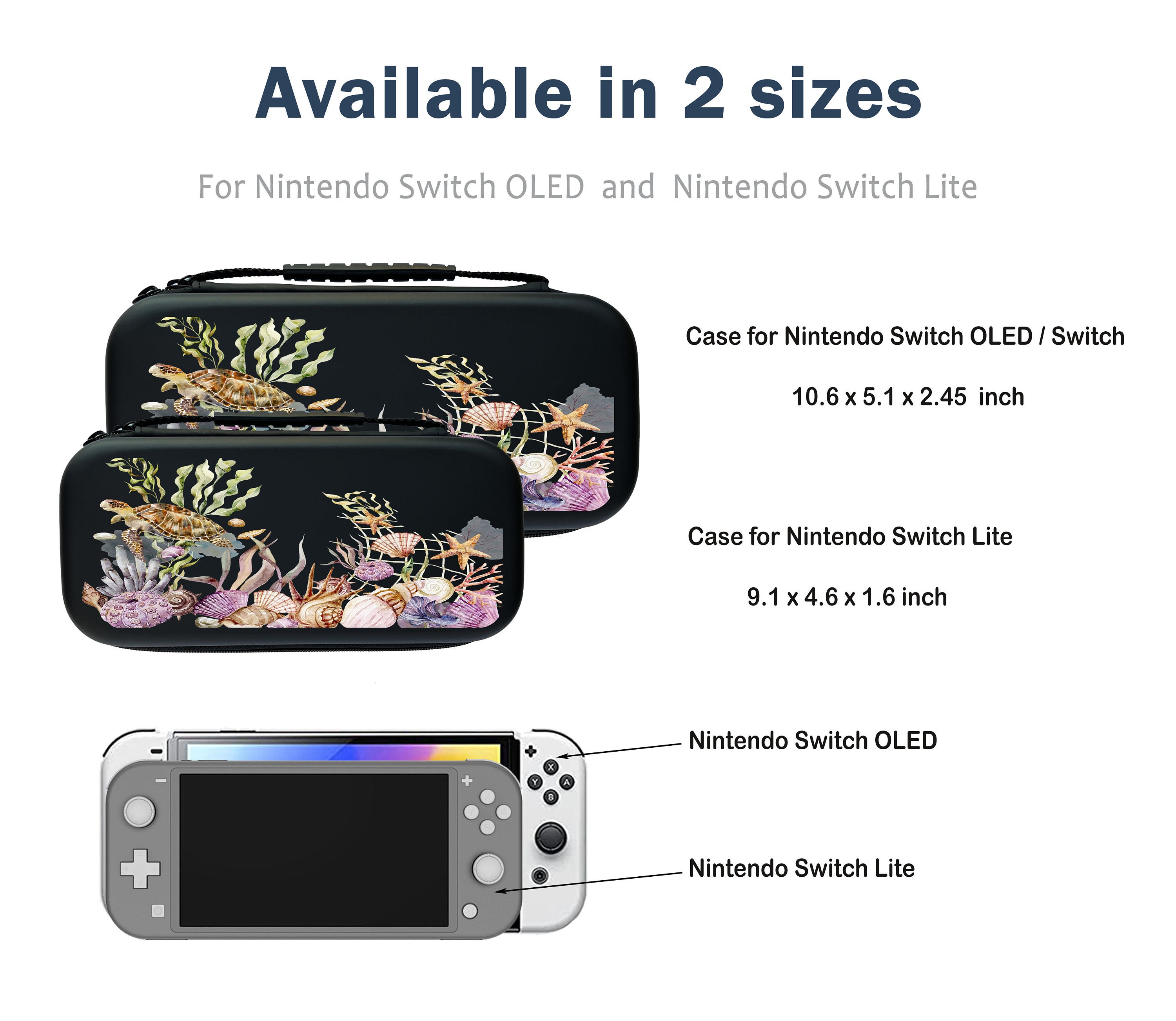 Ocean Switch Case for Nintendo Switch / Switch LITE / Switch