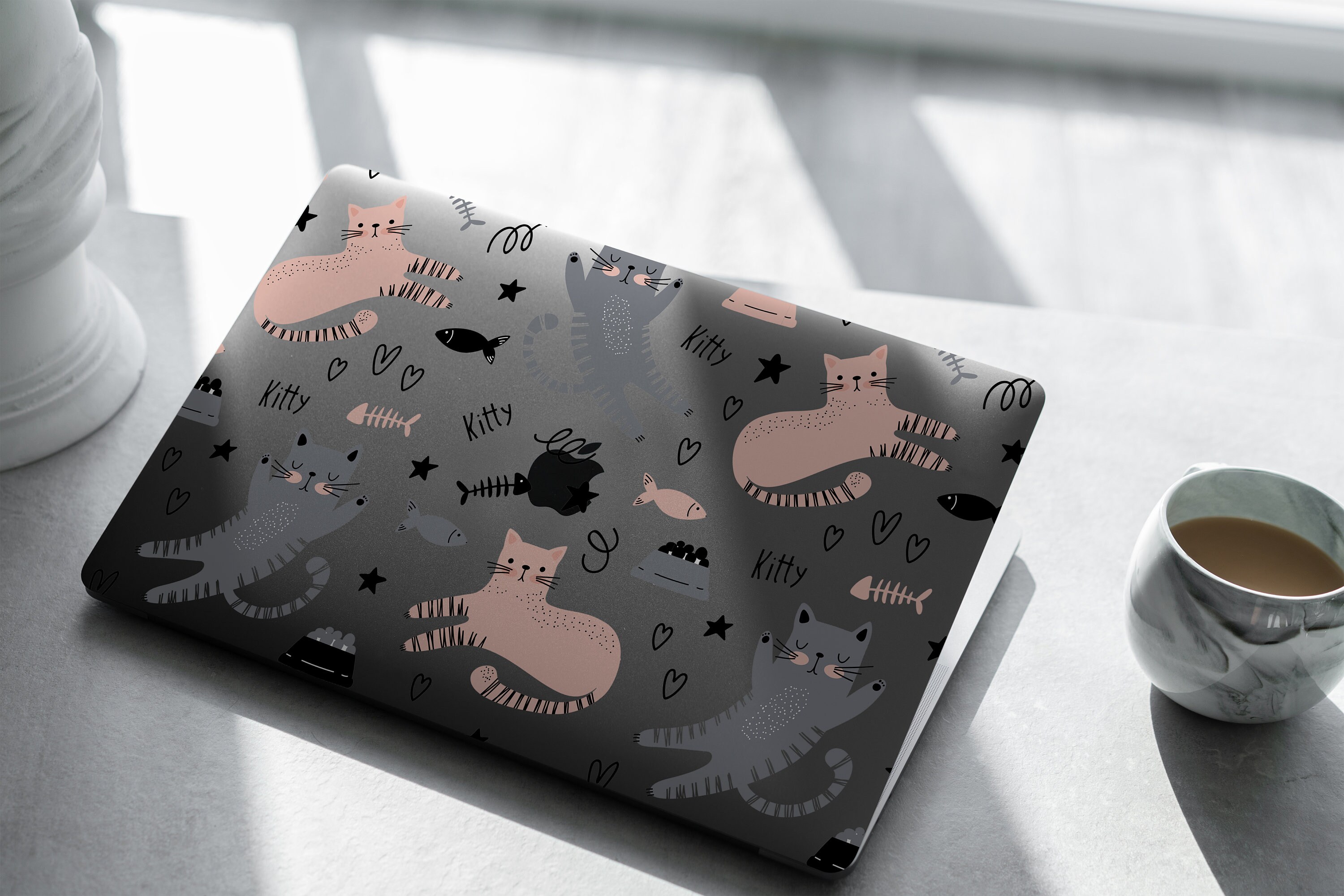 Cute Kitty Case for Macbook Pro 14 M2 2023 Macbook Air 13 M2 Etsy UK