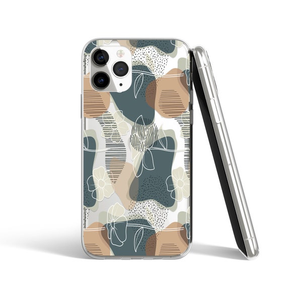 Aesthetic Iphone 12 Pro Case Clear Iphone 11 Pro Case Abstract Etsy