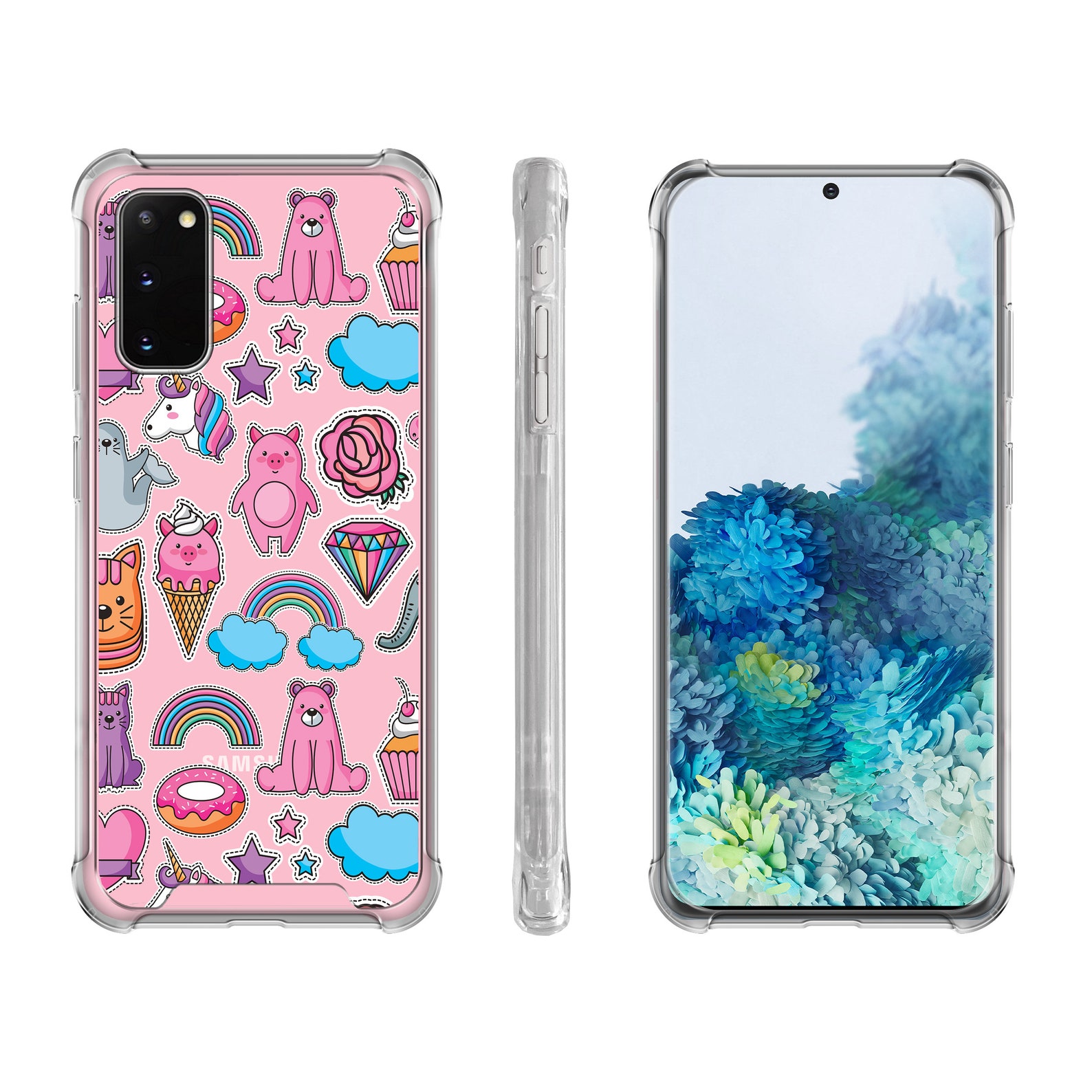 Sticker Art Case For Samsung Galaxy S21 Ultra Case Cute For Etsy