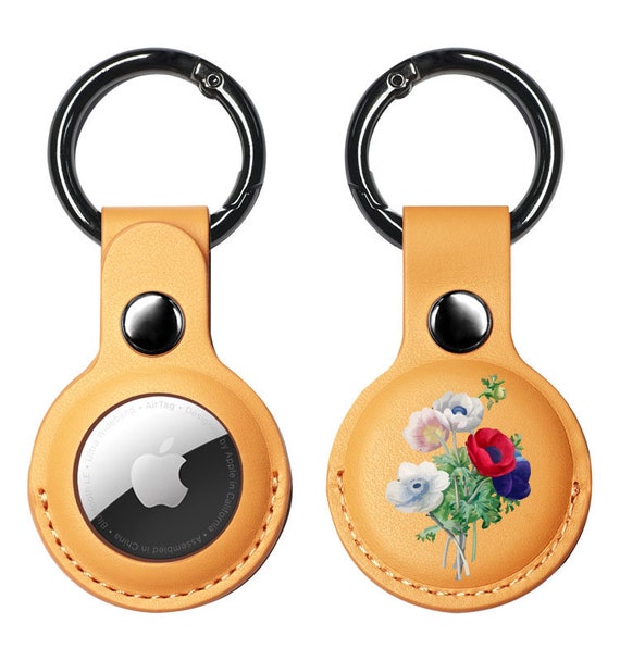 Beauty Flower AirTag Holder, Llavero AirTag de cuero vegano, Lindo estuche  AirTag para Apple AirTag Tracker para Cat Dog Key, regalo femenino AT19 -   México