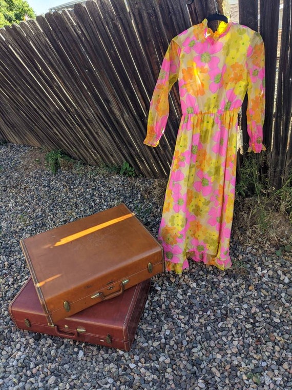 Flower Power Vintage Dress