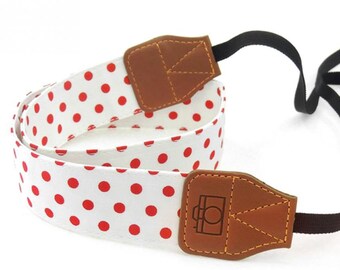 Dot Pattern Camera Strap