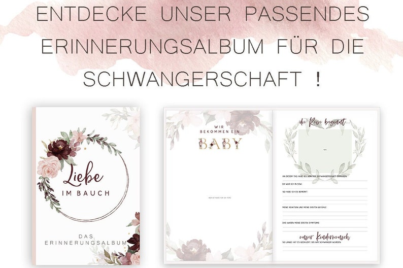 Meilensteinkarten Schwangerschaft von HIMMEL.HERZ.PAPIER® Geschenk für Schwangere 50 Karten inkl. Geschenkbox Bild 6