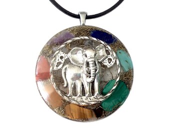 Grande Ciondolo Di CRISTALLO ELESTIALE - Cod. ELE3 - La Pietra Di Cristallo E Fango Degli Angeli