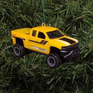 CHEVY SILVERADO Ornament Christmas Gift Idea Chevrolet Pickup Truck Xmas tree decoration