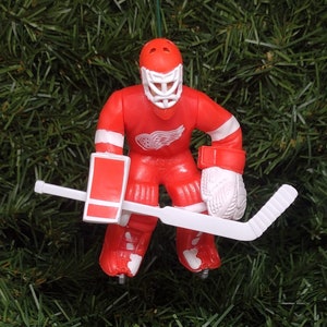 DETROIT RED WINGS Ornaments Christmas Gift Idea Sergei Fedorov/Chris Osgood/Steve Yzerman Unique Xmas Tree Decoration Nhl Hockey Figure