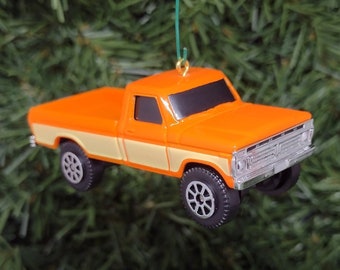 Ford F150 Ornament 1977 F-150 Pickup Truck Christmas tree decoration fun automotive gift for car enthusiast or man cave tree 2.5 inch