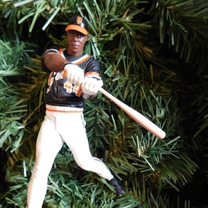 SAN FRANCISCO GIANTS ornaments Christmas tree decoration Willie McCovey/Deion Sanders/Kevin Mitchell/Bobby Bonds/Will Clark xmas gift