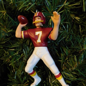 WASHINGTON COMMANDERS Ornaments Joe Theisman/Robert Griffin/Shuler/Frerotte Christmas tree decoration unique gift Super Bowl XVII