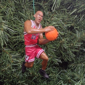 Michael Jordan CHICAGO BULLS Christmas tree ornament NBA basketball unique gift idea