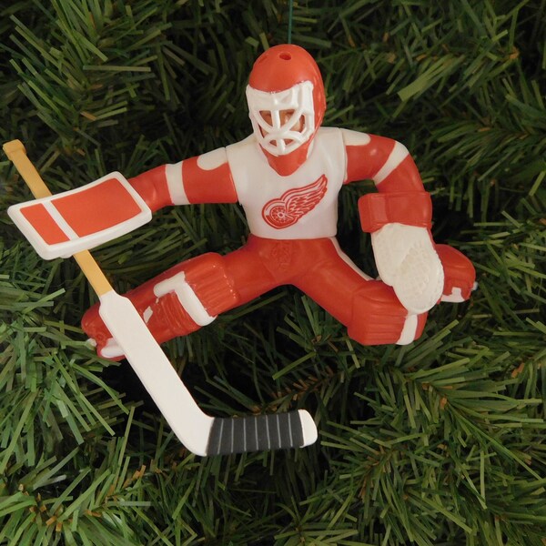 DETROIT RED WINGS Christmas tree ornaments Sergei Fedorov/Mike Vernon/Paul Coffey/Chris Osgood/Shanahan/Pavel Datsyuk xmas nhl hockey figure