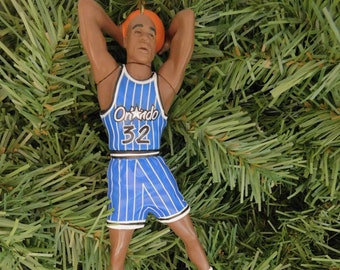 Shaq ORLANDO MAGIC ornament Christmas Tree decoration Shaquille O'Neal unique Xmas gift idea NBA Basketball Figure