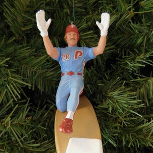 PHILADELPHIA PHILLIES Ornaments Mike Schmidt/Steve Carlton/Lenny Dykstra Christmas Tree Decoration MLB Baseball Unique Xmas Gift Idea