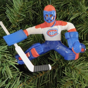 MONTREAL CANADIANS Christmas Ornaments Patrick Roy/Jon LeClair/Mark Recchi/Jon Beliveau/Saku Koivu/ Unique Gift Idea