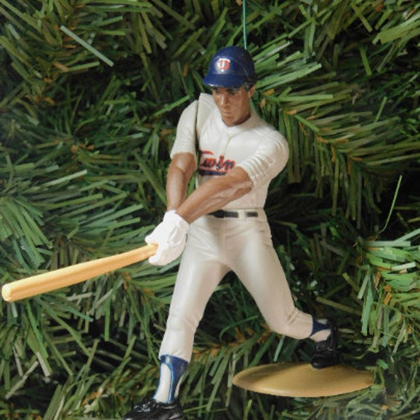 MINNESOTA TWINS Ornament Rod Carew/Kirby Puckett/Harmon Killebrew/Chuck Knoblauch Christmas tree decoration MLB unique gift idea