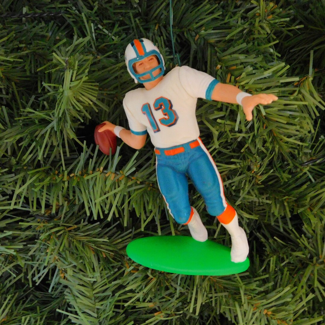 Dan Marino MIAMI DOLPHINS Christmas Tree Ornament Xmas Nfl Football