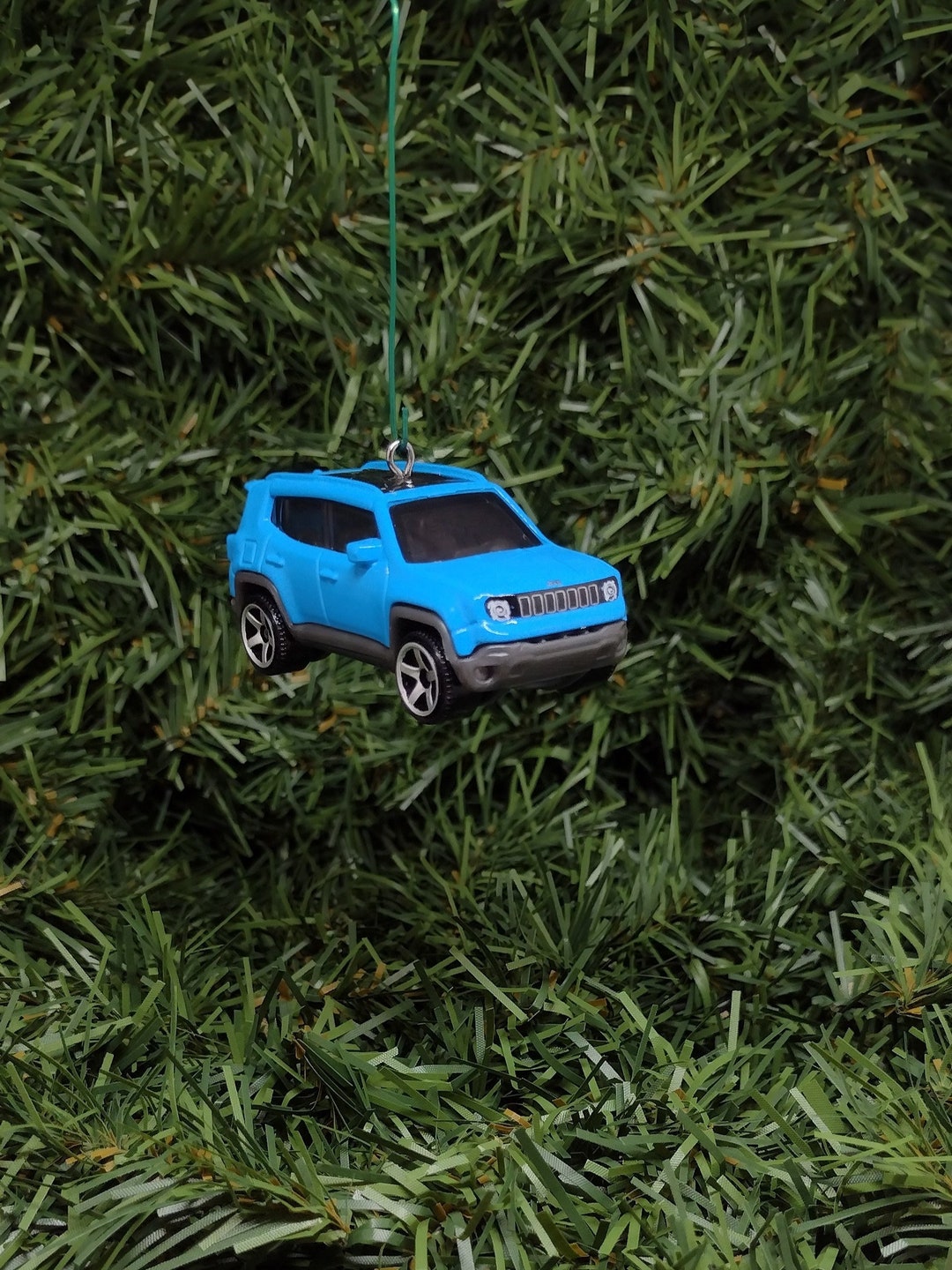 JEEP RENEGADE Ornament Christmas Gift Idea Unique Xmas Tree Decoration 4x4 SUV Blue Etsy