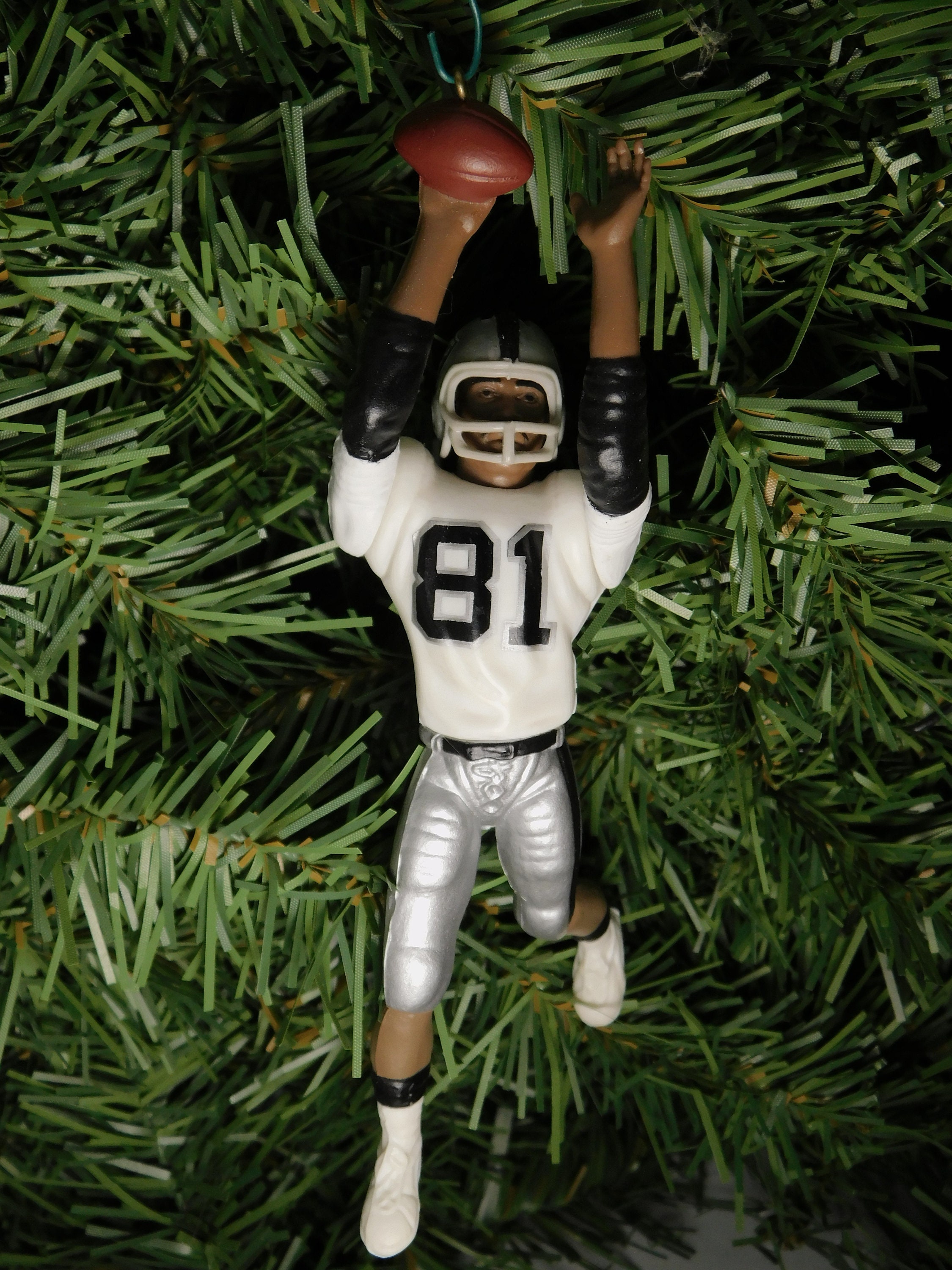 Old World Christmas Las Vegas Raiders Football Ornament For Christmas Tree
