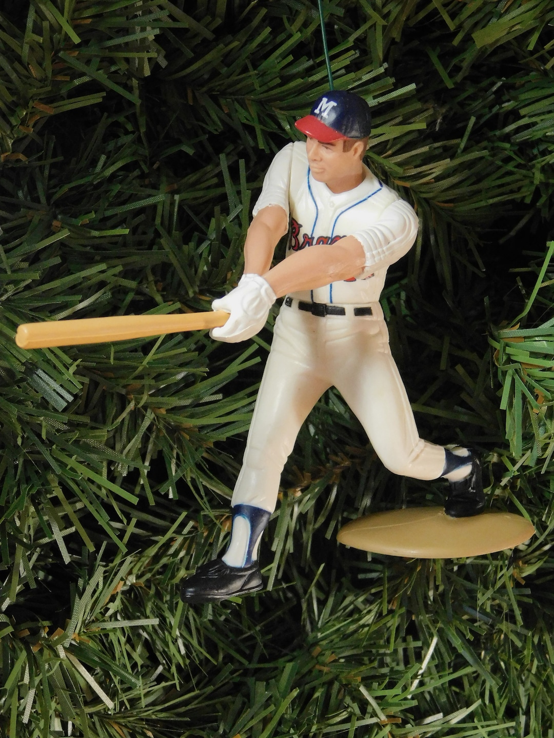 Eddie Mathews ATLANTA/MILWAUKEE BRAVES Christmas Tree Ornament Etsy