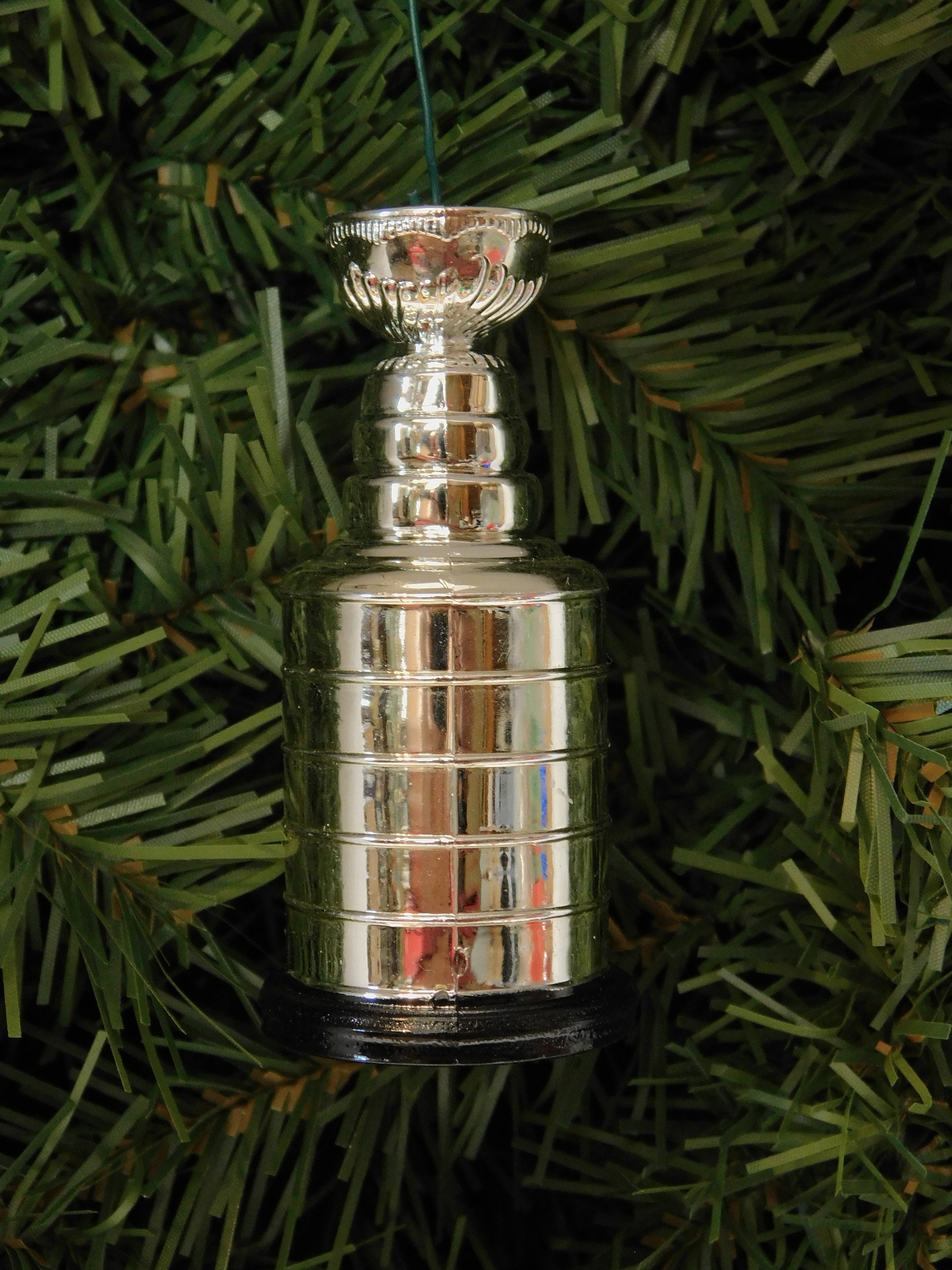 NHL STANLEY CUP Christmas tree ornament hockey xmas figure Etsy 日本
