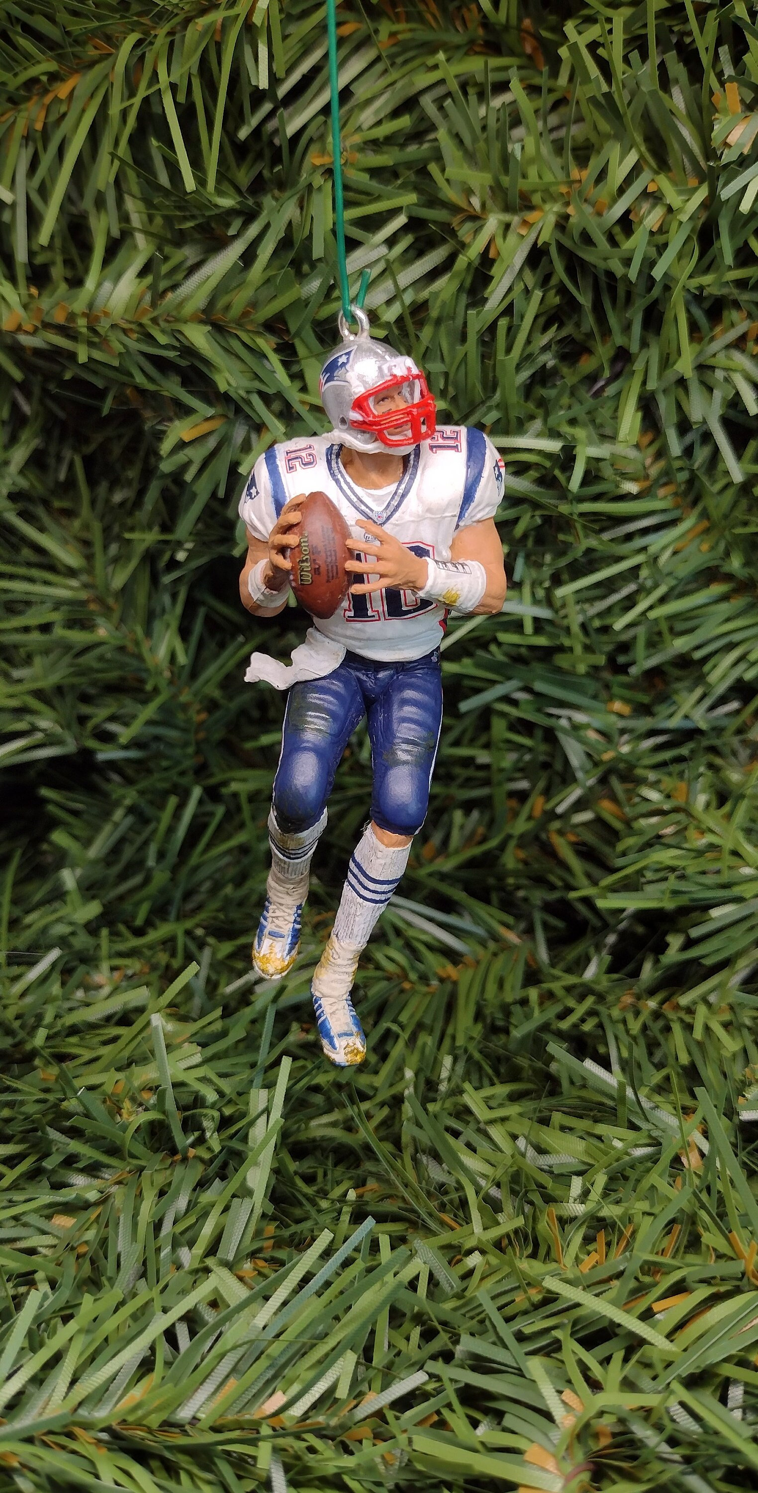 Tom Brady Ornament Etsy