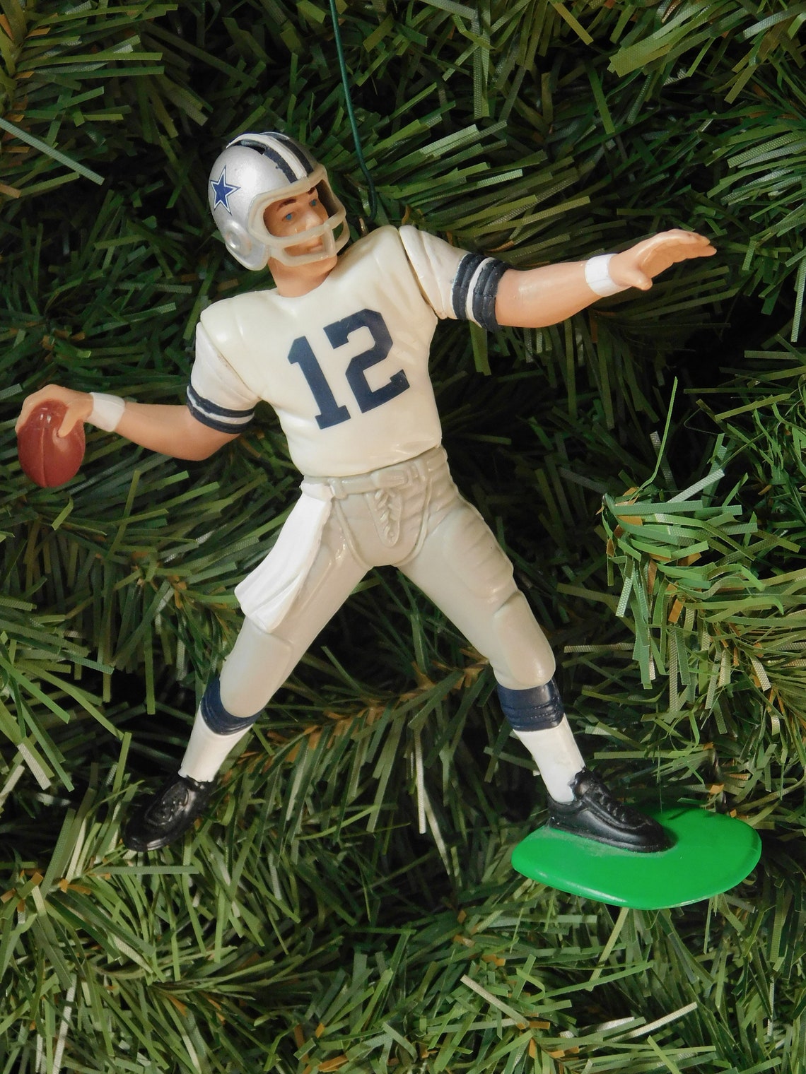 Roger Staubach DALLAS COWBOYS Christmas tree ornament xmas NFL | Etsy