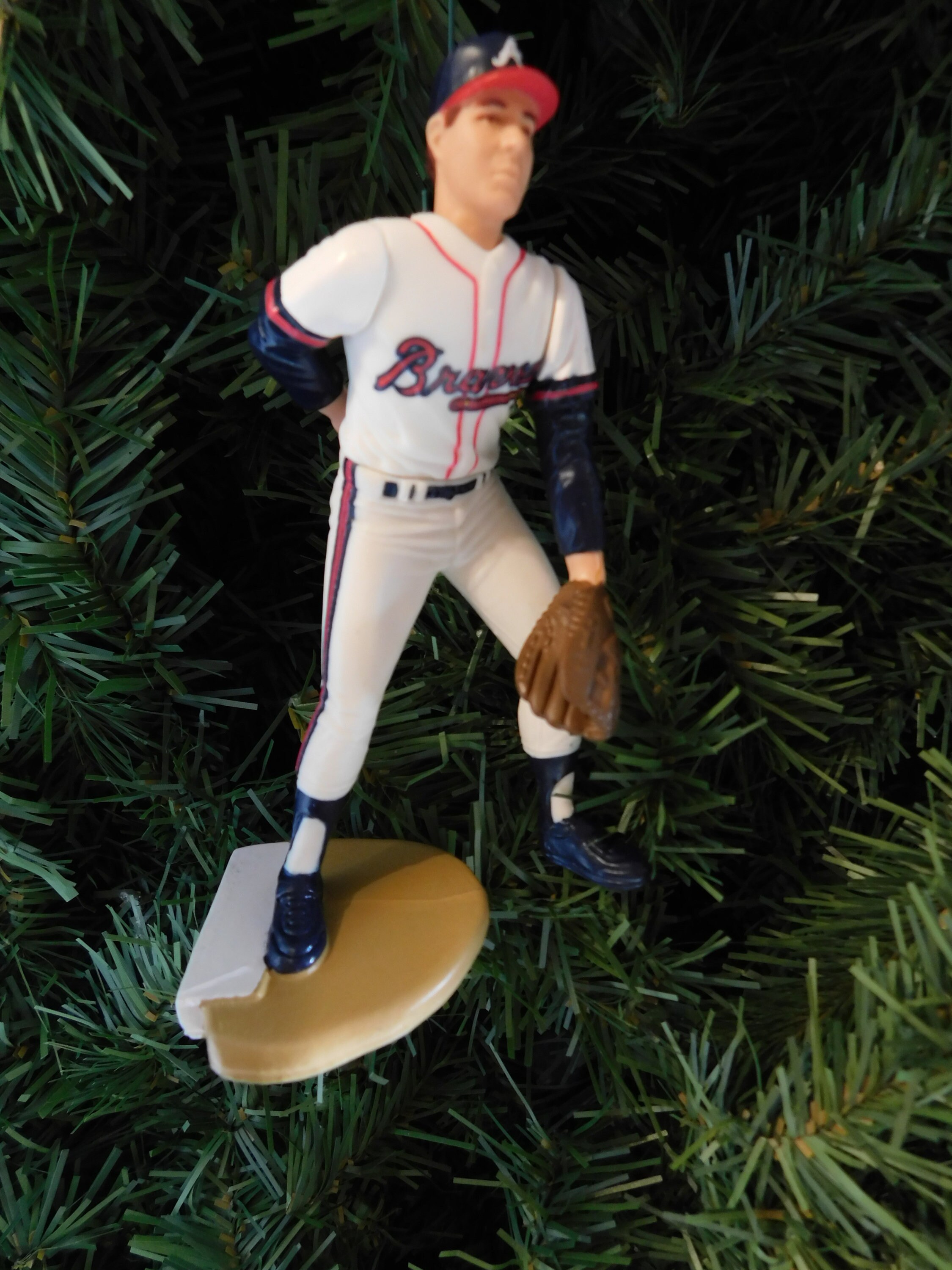 Greg Maddux ATLANTA BRAVES Christmas tree ornament baseball Etsy