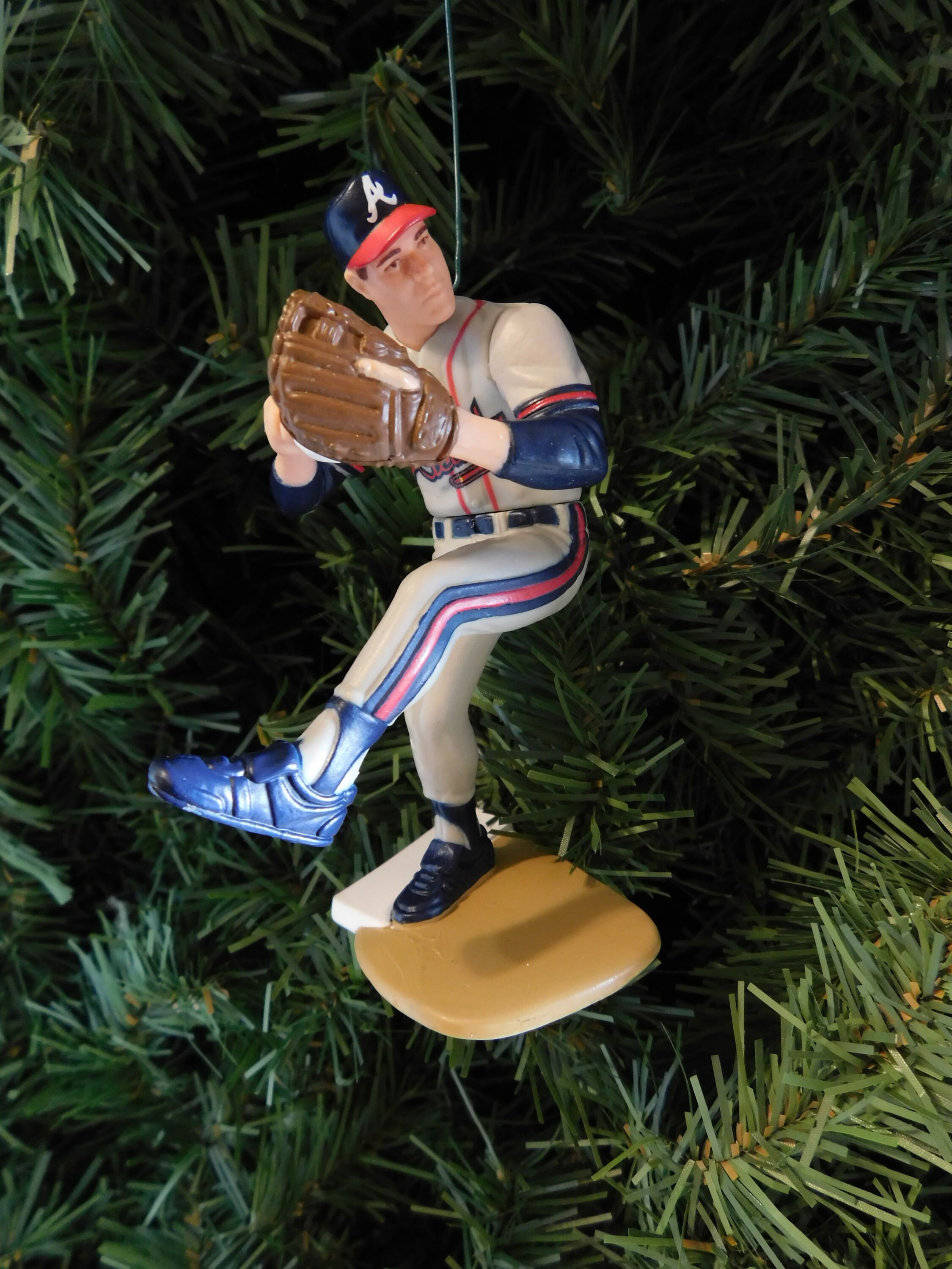 Greg Maddux ATLANTA BRAVES Christmas tree ornament baseball Etsy