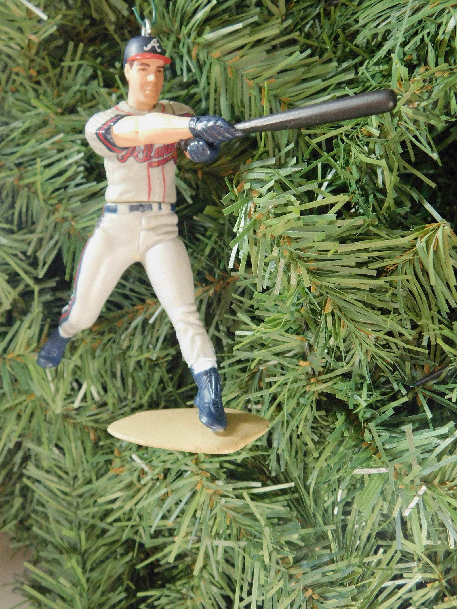 Greg Maddux ATLANTA BRAVES Christmas tree ornament baseball Etsy