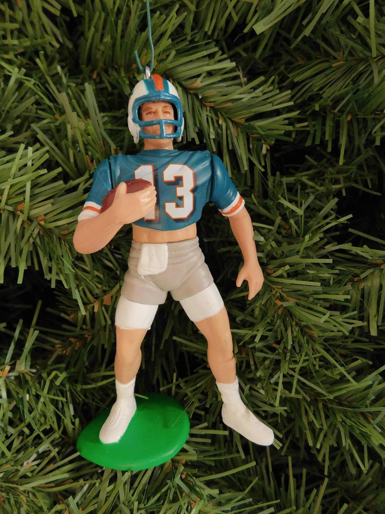 Dan Marino MIAMI DOLPHINS Christmas tree ornament xmas nfl Etsy