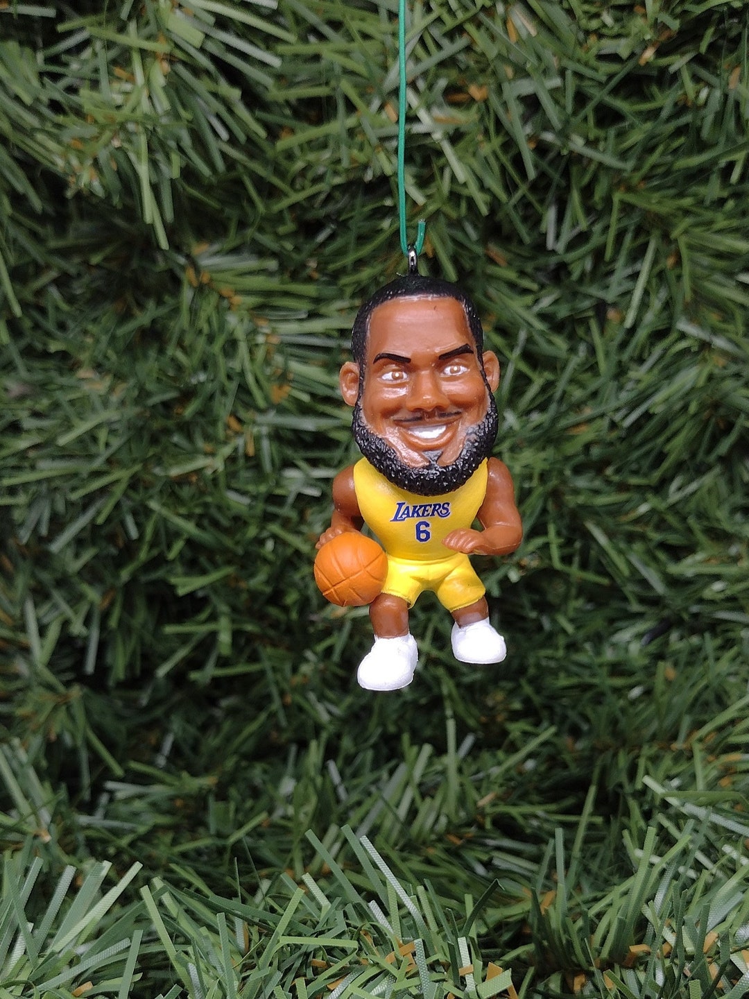 Lebron James LOS ANGELES LAKERS Ornament Christmas Tree Decoration Nba