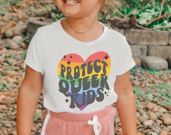 Protect Trans Kids Queer Shirt Toddler Shirt Protect Trans Youth LGBTQ Shirt Equality Shirt Protest Shirt Pride Ally Shirt Ally Shirt