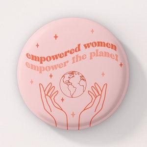 Feminist Pin Feminist Gift Activism Pins Feminist Pins Pins for Backpacks Feminism Aesthetic Pins Pastel Pin Earth Button